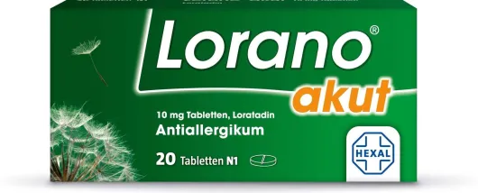 Lorano akut Antiallergikum 20 Tabletten