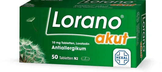 Lorano akut Antiallergikum 50 Tabletten