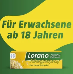 Lorano Azelastin-Fluticason Allergiespray bei Heuschnupfen 23 g