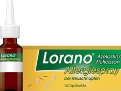 Lorano Azelastin-Fluticason Allergiespray bei Heuschnupfen 23 g