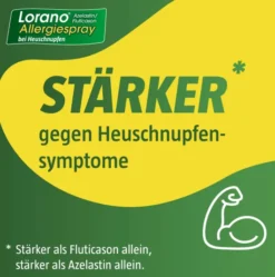 Lorano Azelastin-Fluticason Allergiespray bei Heuschnupfen 23 g