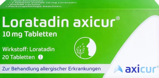 Loratadin Axicur 10 mg 20 Tabletten