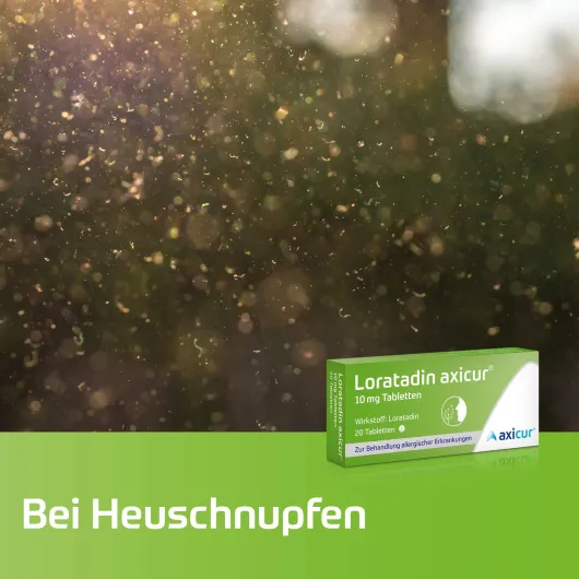 Loratadin Axicur 10 mg 20 Tabletten