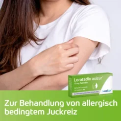 Loratadin Axicur 10 mg 20 Tabletten