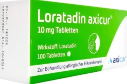 Loratadin Axicur 10 mg 100 Tabletten