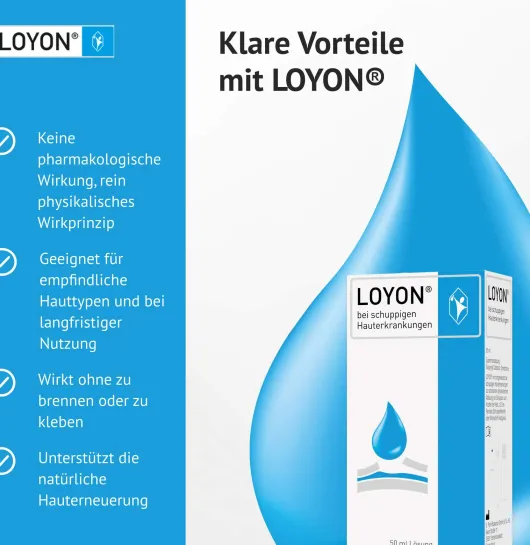 Loyon bei Schuppigen Hauterkrankungen 50ml Lösung