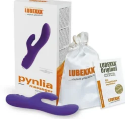 LUBEXXX Pynlia Vibrationsmassager wiederaufladbar in lila 1 Stück