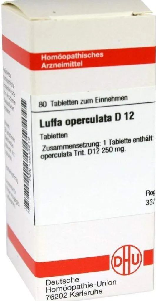 Luffa Operculata D12 Dhu 80 Tabletten