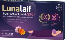 Lunalaif Guter Schlaf Kombi Depot 15 Tabletten