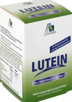 Lutein 120 Kapseln 6 mg + Heidelbeer