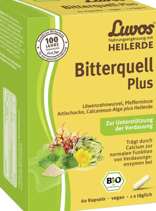 Luvos Heilerde Bio Bitterquell Plus Kapseln