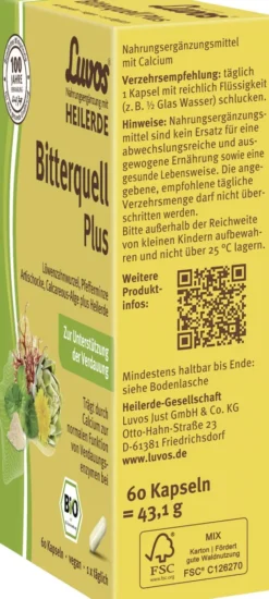 Luvos Heilerde Bio Bitterquell Plus Kapseln
