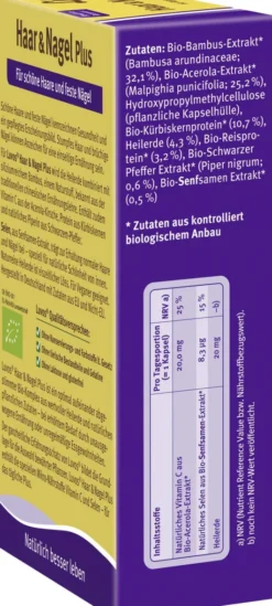 Luvos Heilerde Bio Haar & Nagel Plus Kapseln