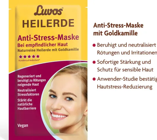 Luvos Heilerde Creme-Maske Mit Goldkamille 2 X 7.5 Ml...