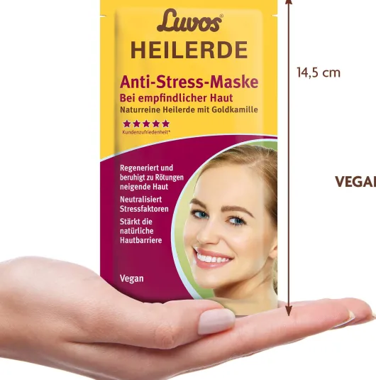Luvos Heilerde Creme-Maske Mit Goldkamille 2 X 7.5 Ml...