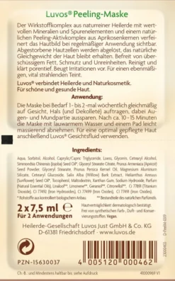 Luvos Heilerde Creme-Maske Peeling 2 X 7,5 ml