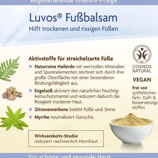 Luvos Heilerde Fußbalsam 75 ml