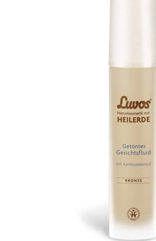 Luvos Naturkosmetik Getöntes Gesichtsfluid Bronze 50 ml Emulsion