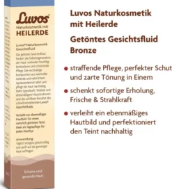 Luvos Naturkosmetik Getöntes Gesichtsfluid Bronze 50 ml Emulsion