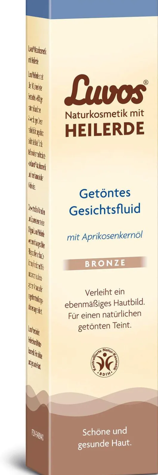 Luvos Naturkosmetik Getöntes Gesichtsfluid Bronze 50 ml Emulsion