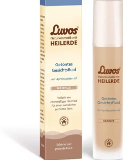 Luvos Naturkosmetik Getöntes Gesichtsfluid Bronze 50 ml Emulsion