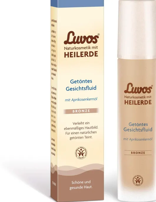Luvos Naturkosmetik Getöntes Gesichtsfluid Bronze 50 ml Emulsion