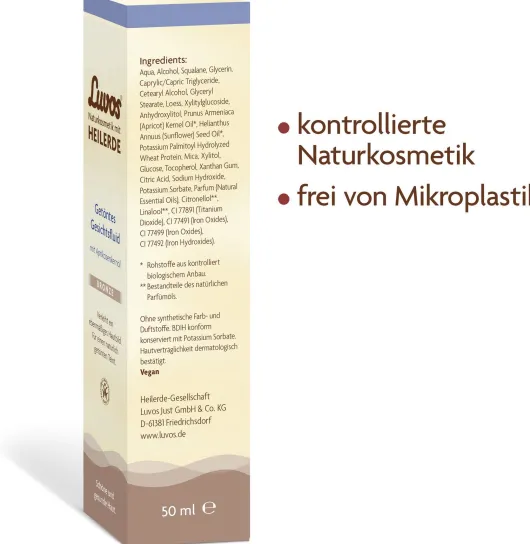 Luvos Naturkosmetik Getöntes Gesichtsfluid Bronze 50 ml Emulsion