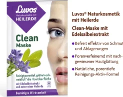 Luvos Naturkosmetik Heilerde Clean-Maske 2 X 7,5 ml Beutel