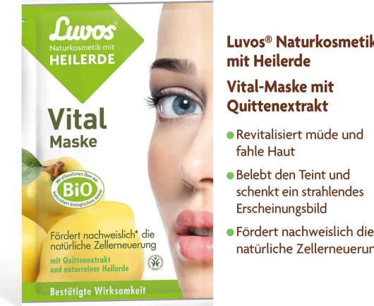 Luvos Naturkosmetik Heilerde Vital 2 X 7,2 ml Maske