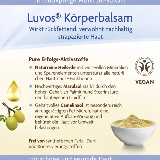 Luvos Naturkosmetik Körperbalsam Intensivpflege 150 ml