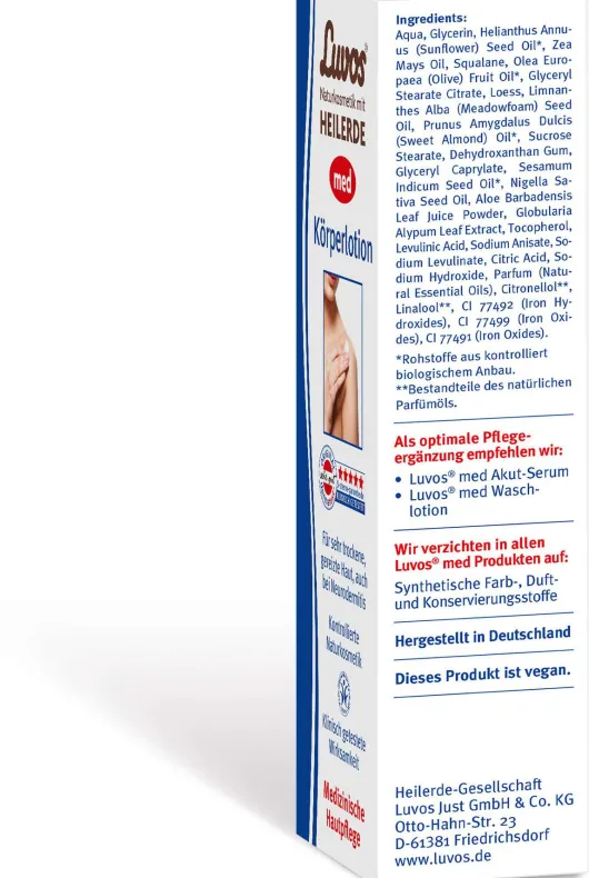 Luvos Naturkosmetik Med Körperlotion 200 ml Lotion