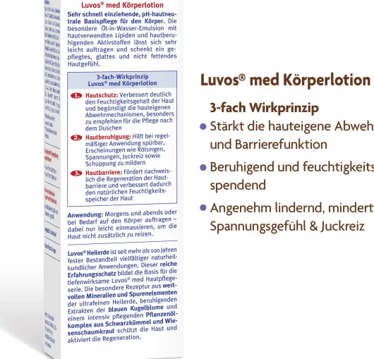 Luvos Naturkosmetik Med Körperlotion 200 ml Lotion