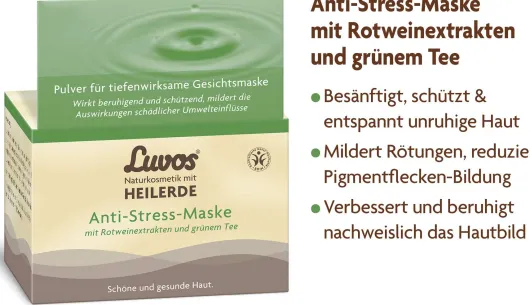 Luvos Pulvermaske Anti Stress 90g