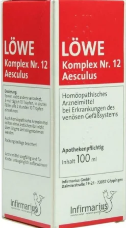 Löwe Komplex Nr. 12 Aesculus 100 ml Tropfen