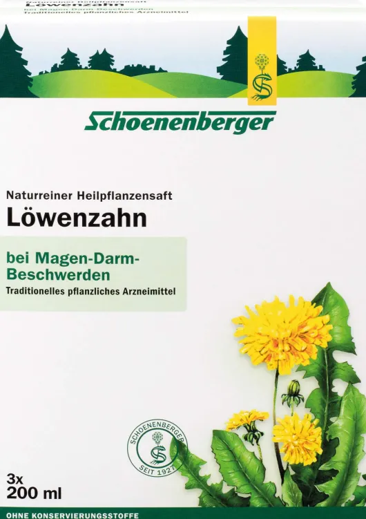 Löwenzahn Saft Schönenberger Heilpflazen Saft 3 Er Kurpackung 3...