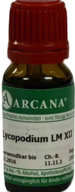 Lycopodium Arcana Lm 12 10 ml Dilution