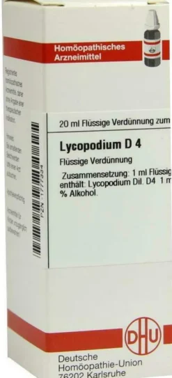 Lycopodium D4 Dhu 20 ml Dilution