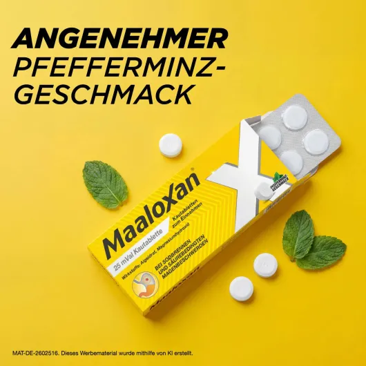 Maaloxan 25 mVal 50 Kautabletten