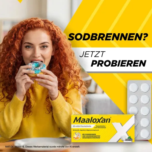 Maaloxan 25 mVal 50 Kautabletten