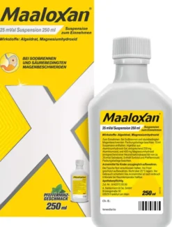 Maaloxan 25 mVal Suspension 250 ml Suspension