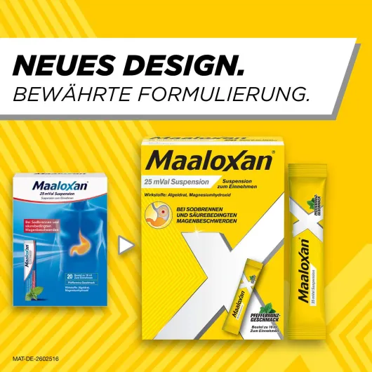 Maaloxan 25 mVal Suspension 50 X 10 ml Suspension