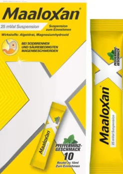 Maaloxan 25 mVal Suspension 10 X 10 ml Suspension