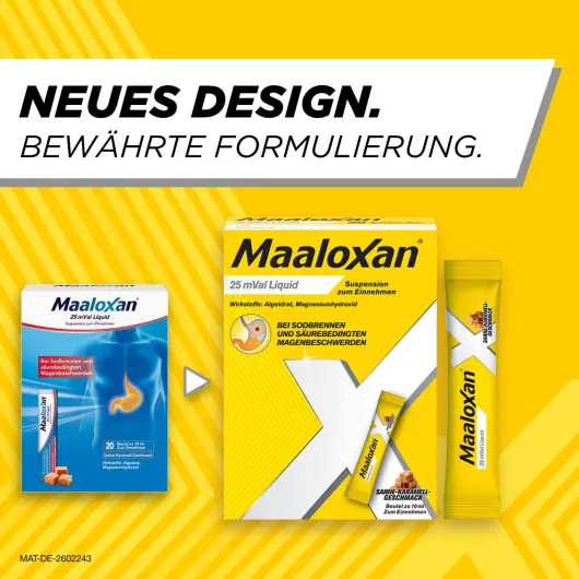 Maaloxan 25 mVal 20 x 10 ml Liquid
