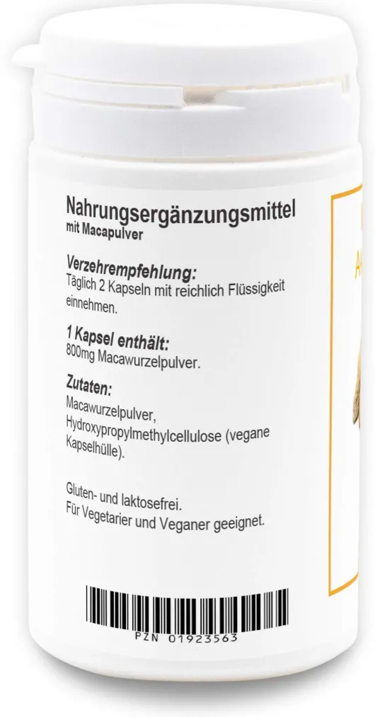 Maca Aktiv 800 Kapseln