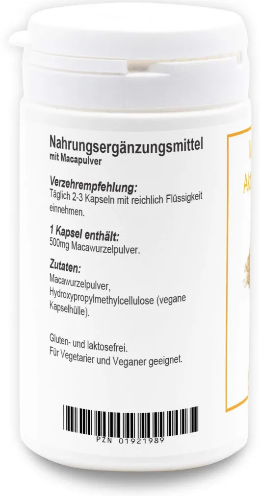 Maca Aktiv Plus Kapseln 60 Stück