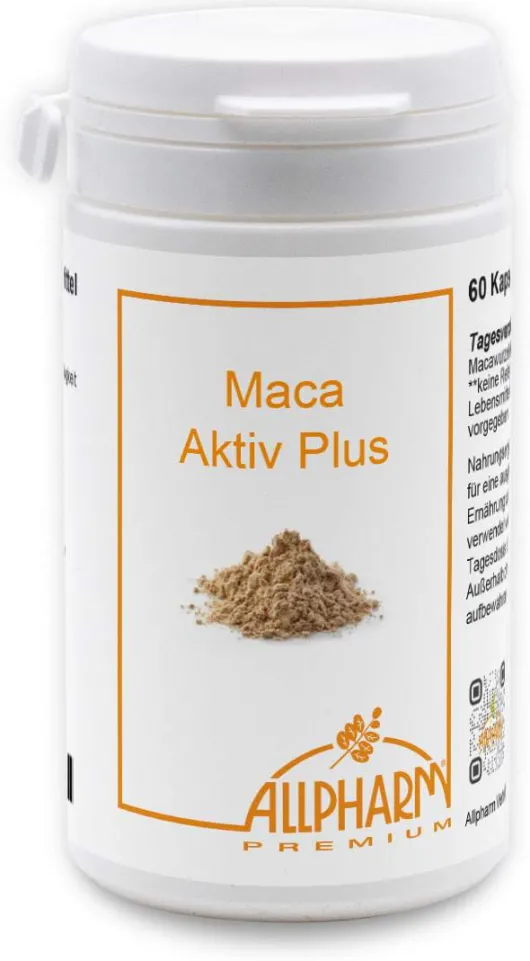 Maca Aktiv Plus Kapseln 60 Stück