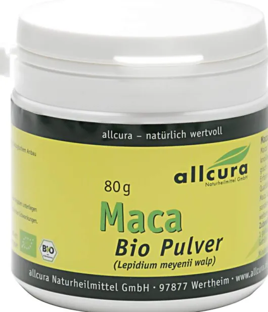 Maca Bio Pulver 80g