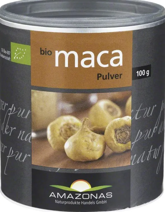 Maca 100% Pur Bio 100 G Pulver