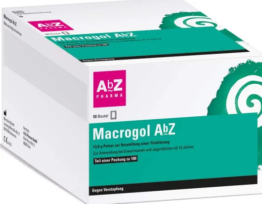 Macrogol Abz Pulver zur Herstellung Einer Lösung zum Einnehmen...