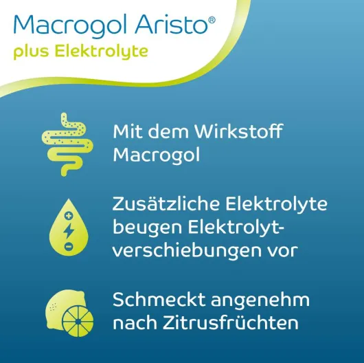 Macrogol Aristo Plus Elektrolyte 20 Beutel